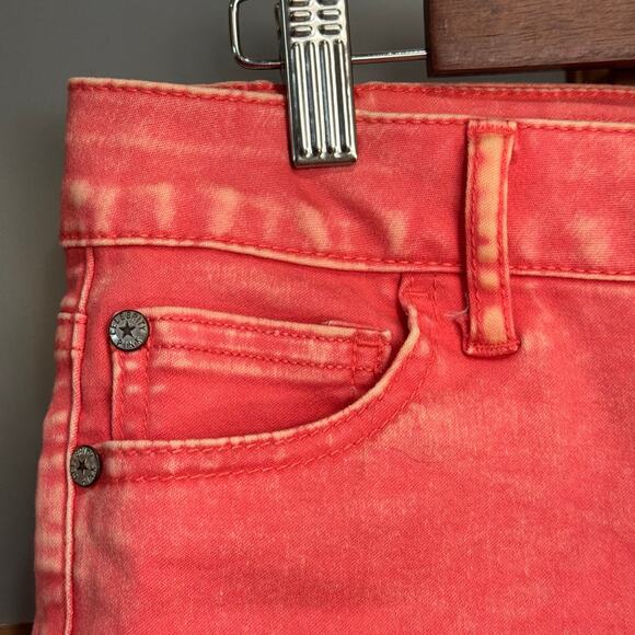 Pink Celebrity Jean Shorts | Style# CJ3502F57  - Teens/Juniors Size 9 - Picture 5 of 10